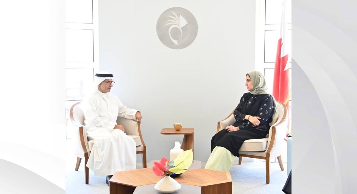 الأنصاري تستقبل المدير العام للشؤون القانونية  وحقوق الإنسان بوزارة الخارجية