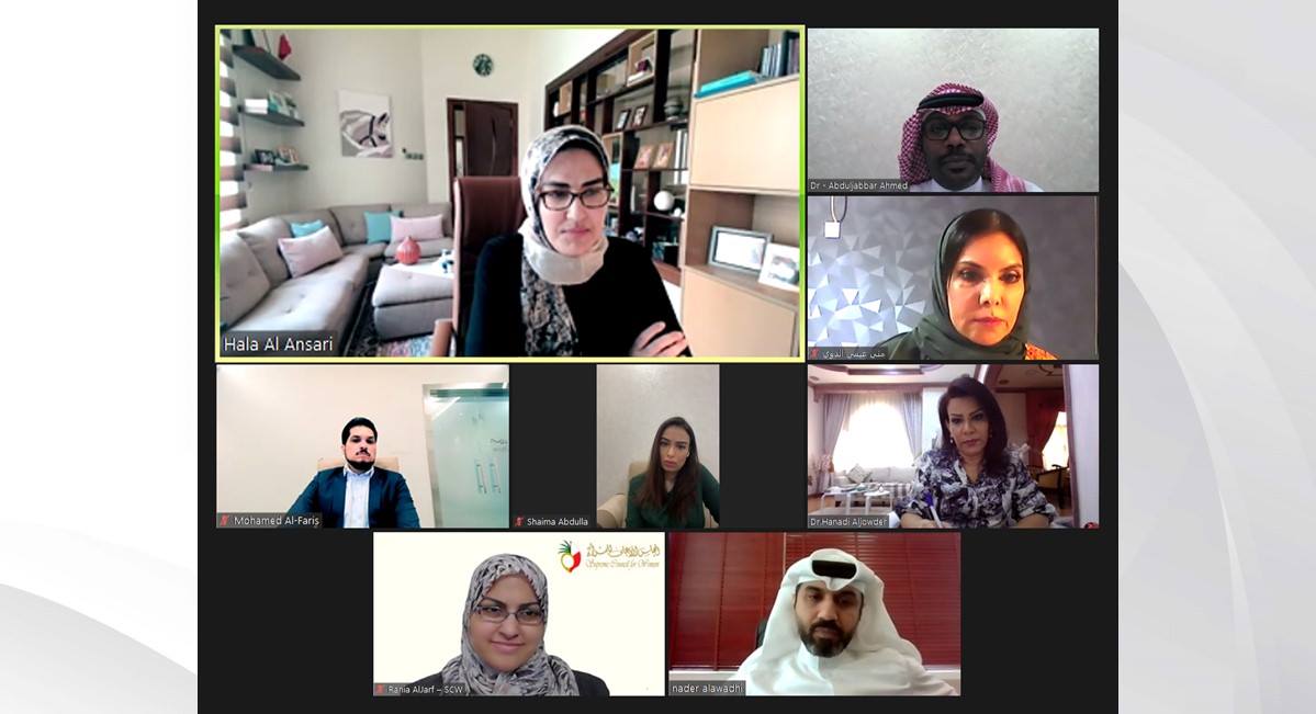 بمناسبة منح الحقوقيين الصفة الاستشارية الدولية .. الأنصاري تطلع على مرئيات جمعية الحقوقيين لدعم ملف المرأة