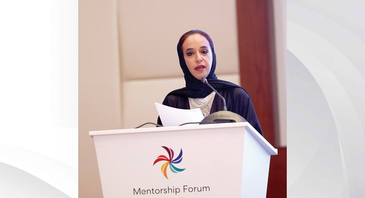 قرينة العاهل المعظم تنيب سمو الشيخة حصة بنت خليفة آل خليفة لافتتاح منتدى الإرشاد 