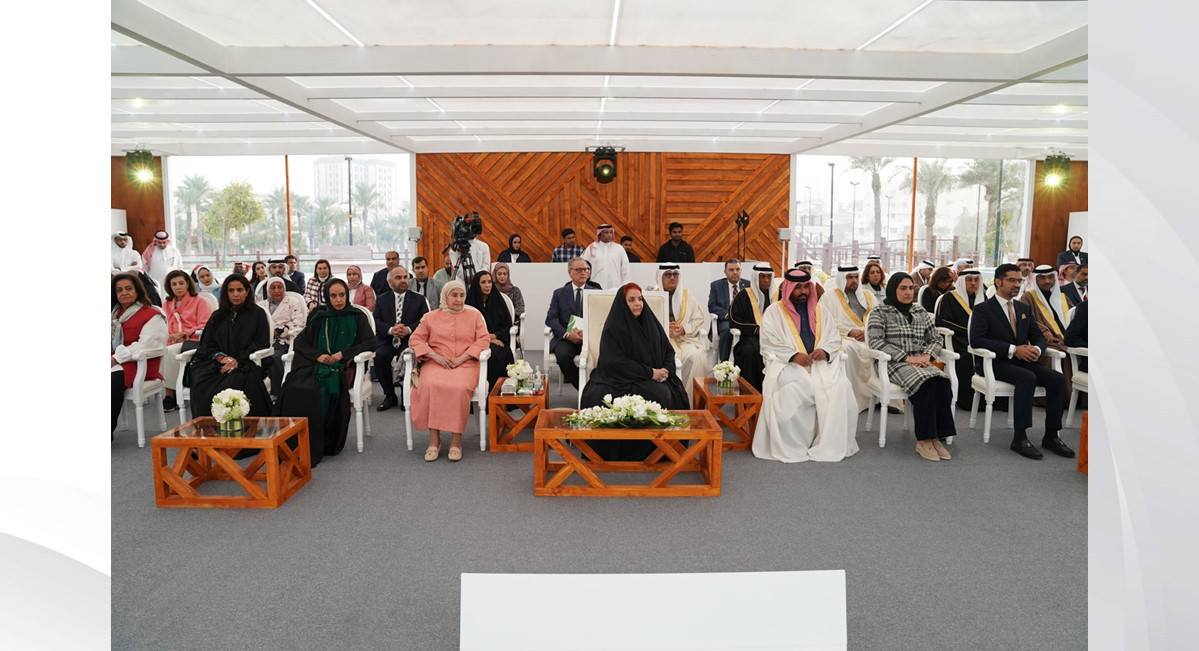 قرينة العاهل المعظم تفتتح مشروع تطوير الحديقة المائية