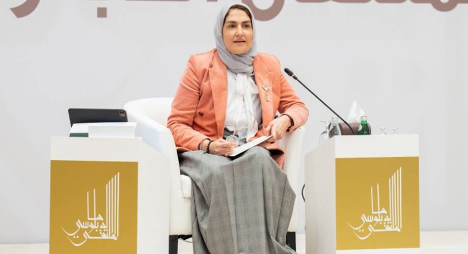 وزير الخارجية يحضر اللقاء مع الأمين العام للمجلس الأعلى للمرأة ضمن فعاليات الملتقى الدبلوماسي 2023