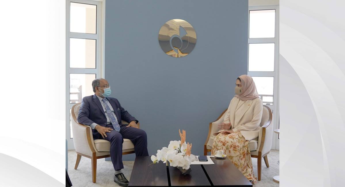 الأنصاري تستقبل سفير جمهورية بنغلاديش لدى البحرين