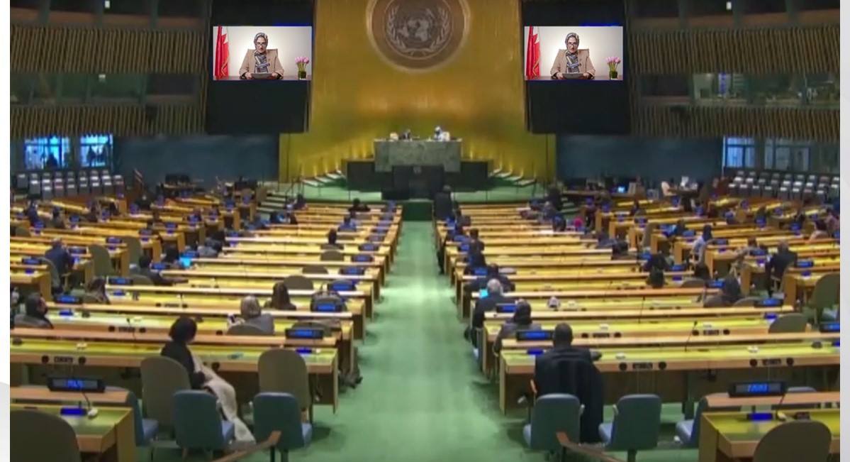 خلال كلمتها في الدورة الـ 65 للجنة وضع المرأة بالأمم المتحدة .. الأنصاري: مملكة البحرين نجحت بتنفيذ 64% من مؤشرات أهداف التنمية المستدامة المرتبطة بالمرأة