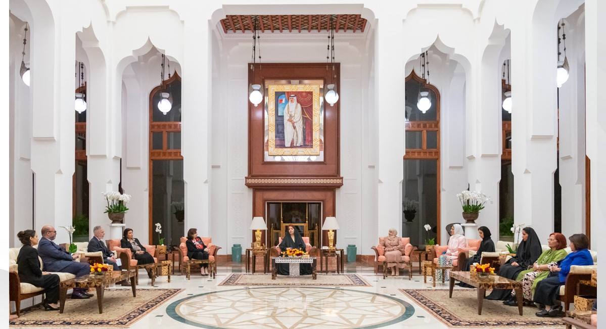 سموها تلتقي المديرة التنفيذية لهيئة الأمم المتحدة للمرأة .. قرينة العاهل المعظم: التعاون مع الأمم المتحدة أثمر في دعم الجهود العالمية لتمكين المرأة