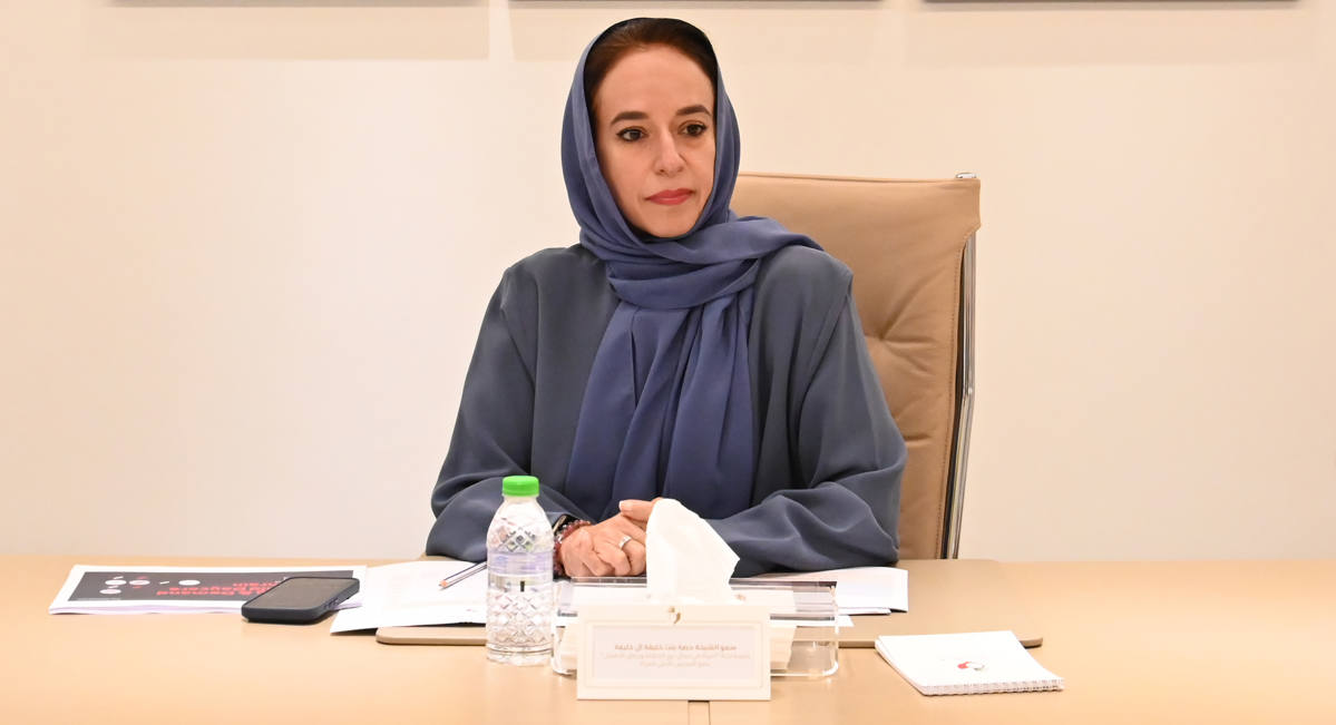 برئاسة سمو الشيخة حصة بنت خليفة آل خليفة..  لجنة المرأة في مجال دور الحضانة تقعد اجتماعها الثاني