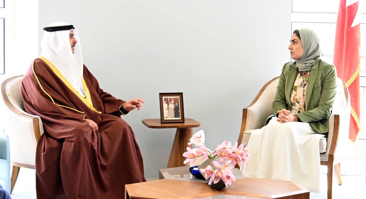  الأنصاري تبحث مع المعاودة مجالات التعاون بين 