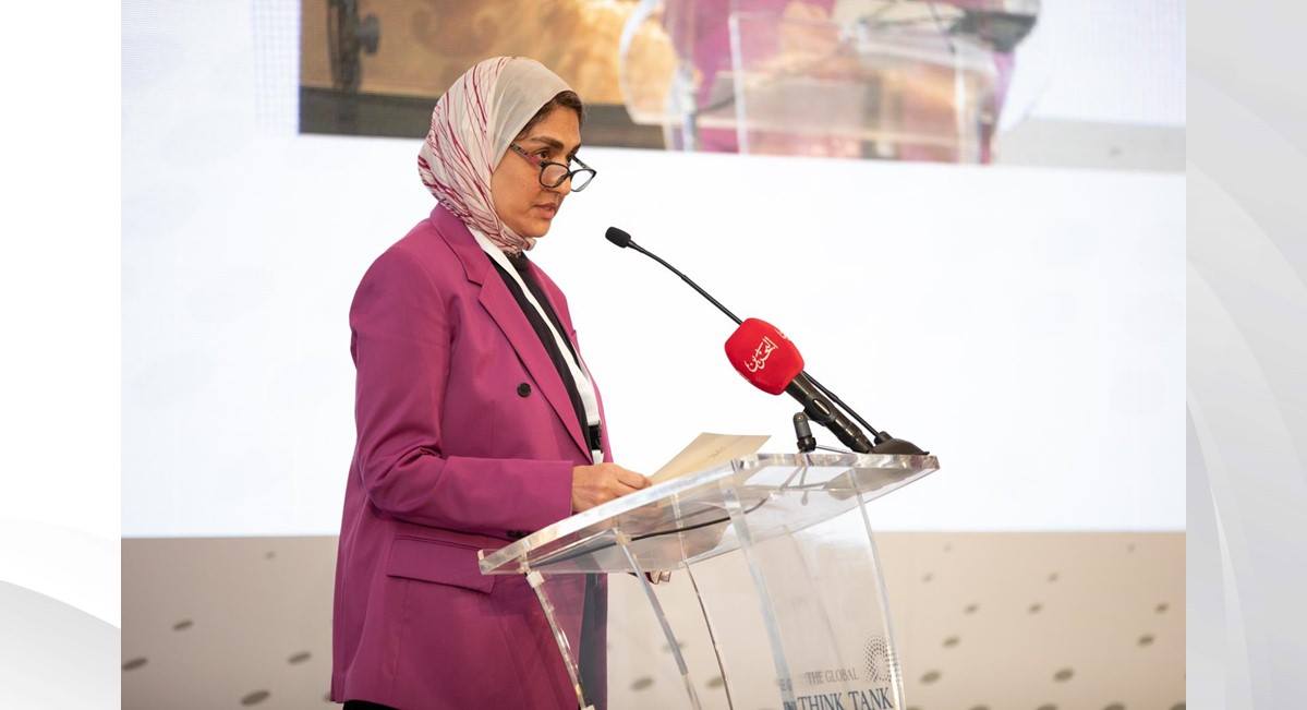 في كلمة رئيسية بملتقى الفكر العالمي .. الأنصاري: البحرين تبنت منهجا شاملا لتقدم المرأة في جميع المجالات