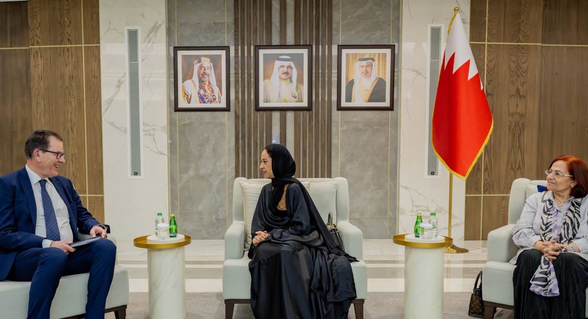 سمو الشيخة حصة بنت خليفة آل خليفة تلتقي المدير العام لمنظمة اليونيدو