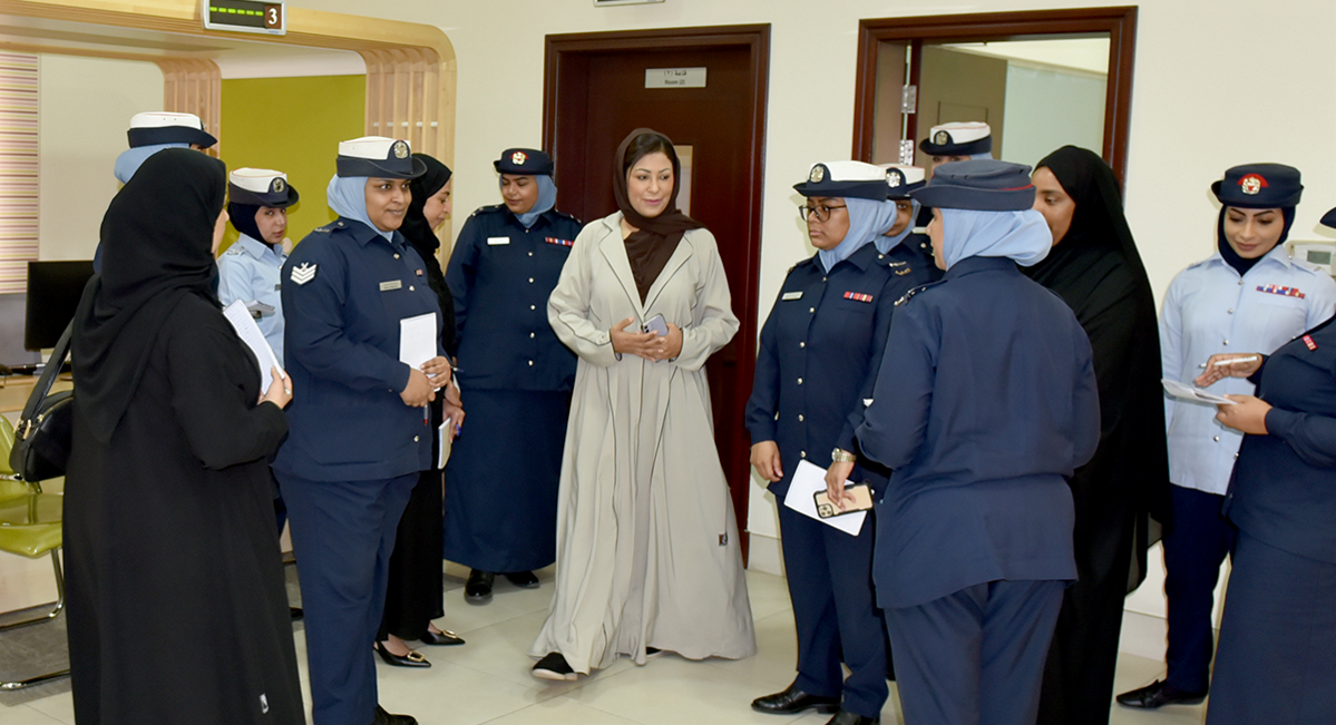مركز دعم المرأة بالمجلس الأعلى للمرأة يستقبل وفداً  من الأكاديمية الملكية للشرطة