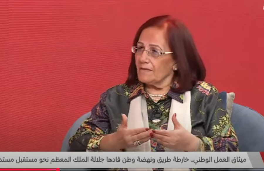 تلفزيون البحرين يستضيف سعـادة أ. لولوة العـوضي في برنامج خاص حول ميثاق العمل الوطني