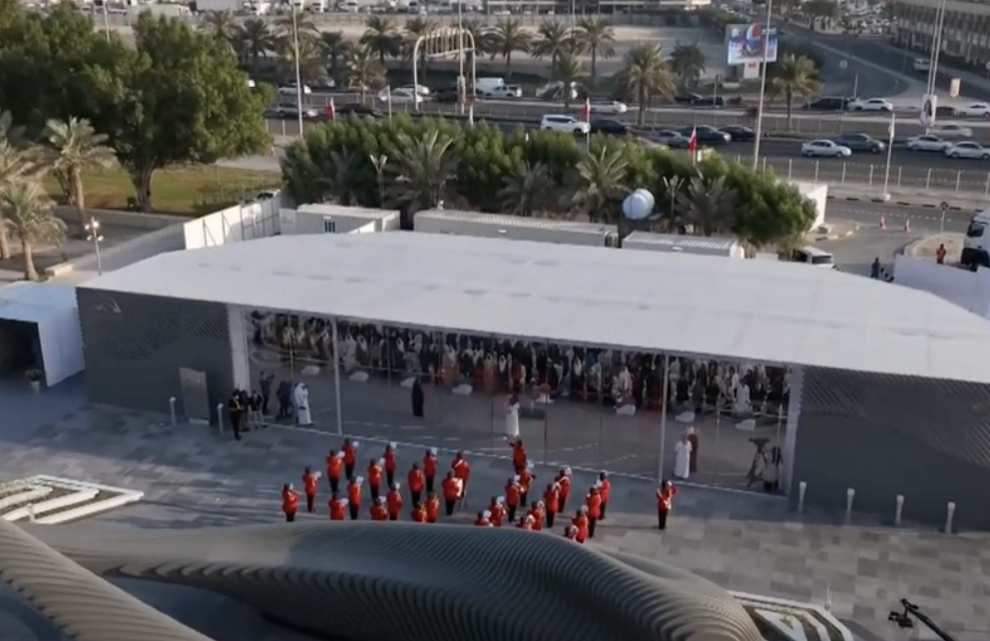 حفل افتتاح نصب المرأة البحرينية 